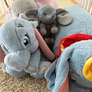 Disney Dumbo Plush Toy Collection - Blue and Gray